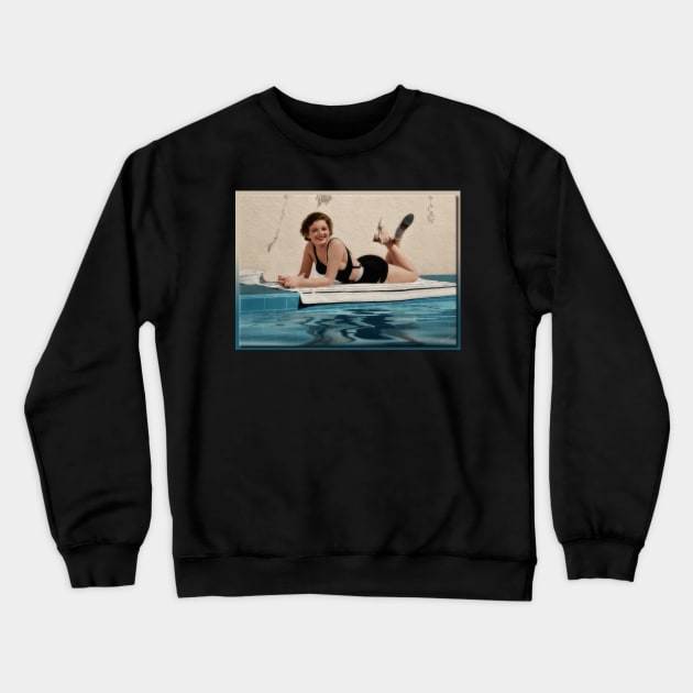 Myrna Loy Crewneck Sweatshirt by rgerhard